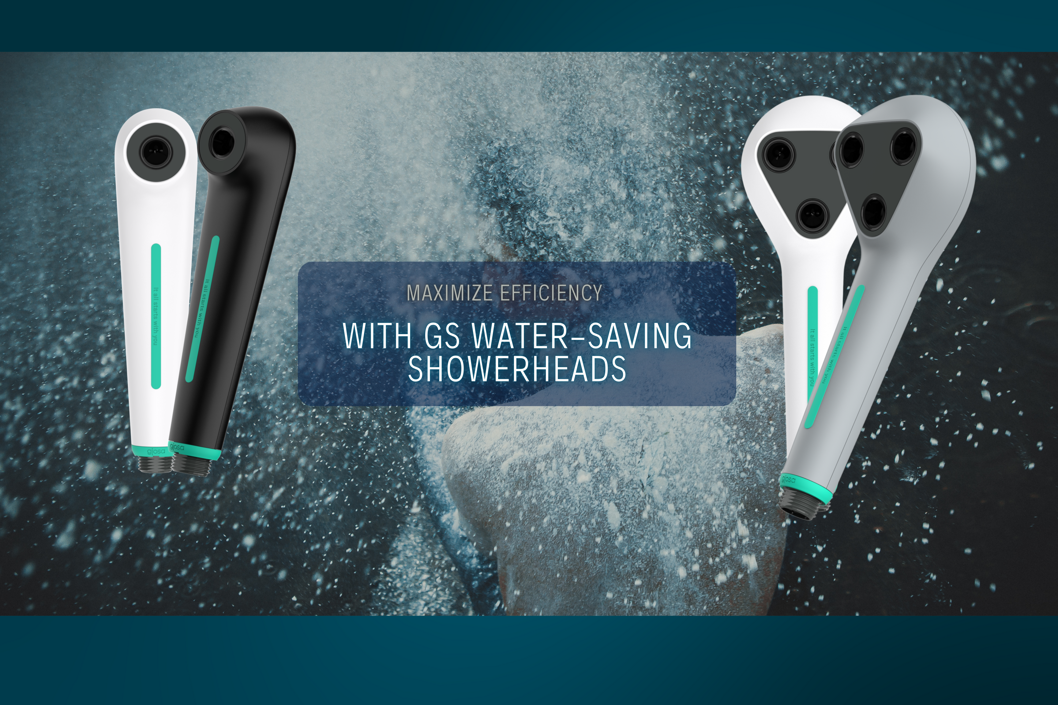 Best Showerhead by gjosa econovate, for maximum efficiency